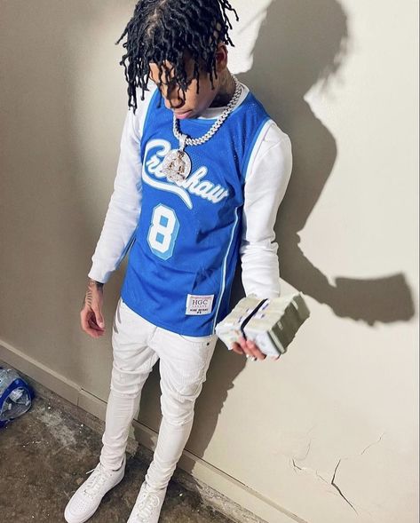 Nle Choppa, Rapper Style, Drippy Outfit, Nba Outfit, Rapper Outfits, Drip Outfit Men, Black Men Fashion Swag, Teen Boy Outfits, Black Men Street Fashion