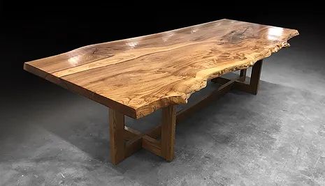 Styling Dining Table, Table Chairs Dining, Aesthetic Dining Room, Dining Table Styling, Dining Table Wooden, Wood Slab Dining Table, Live Edge Tables, Wooden Dining Table Designs, Wood Slab Table