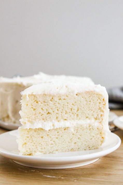 High Altitude White Cake Recipe, High Altitude Cake Recipe, My Country Table, Ermine Frosting, White Velvet Cakes, White Cake Recipes, Cupcakes Icing, High Altitude Baking, White Chocolate Cake