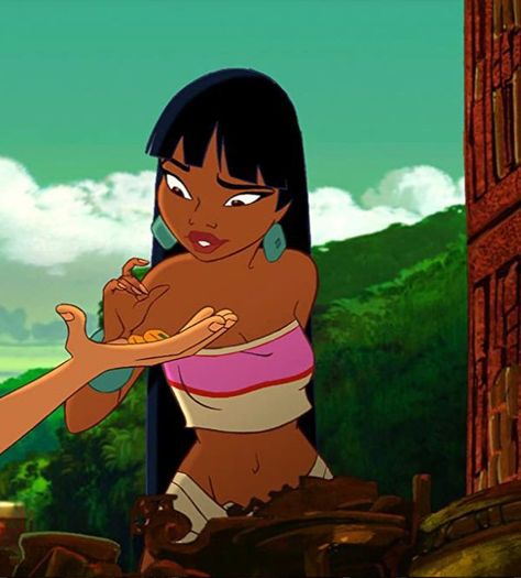 Chel El Dorado, Chel Disney, The Road To El Dorado, Road To El Dorado, Bakugo Katsuki Fanart Cute, Bag Illustration, Dreamworks Movies, Disney Princess Pictures, Black Anime Characters