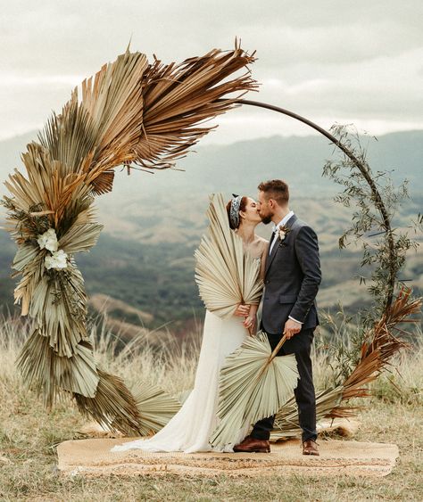 Fiji Wedding, Groom Fashion, Wedding Ceremony Ideas, Vegan Wedding, Wedding Ceremony Arch, Ceremony Arch, Wedding Leaves, Wedding Boho, Ceremony Backdrop