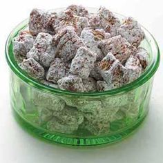 Shredded Wheat Recipes, Monkey Munch Recipe, Shredded Wheat Cereal, Mini Wheats, Wheat Cereal, Puppy Chow Recipes, Wheat Recipes, Cereal Snacks, Muddy Buddies