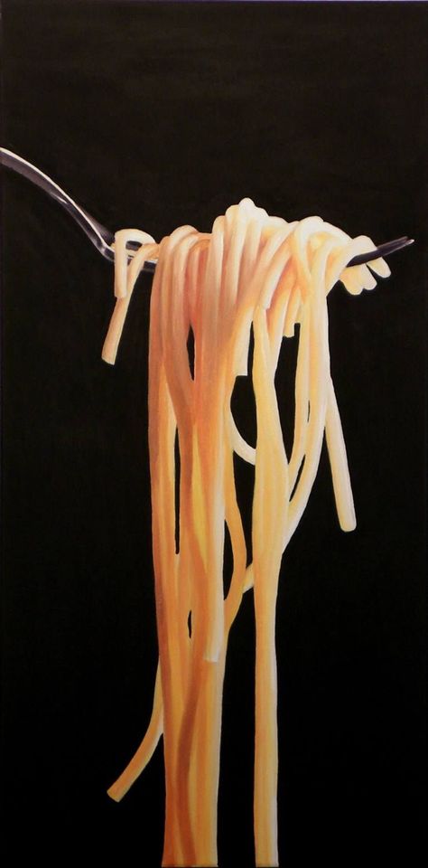 Spaghetti Painting, Life Paintings, Hyperrealism, Fruit And Veg, Still Life Painting, Food Art, Art Artist, Still Life, Saatchi Art