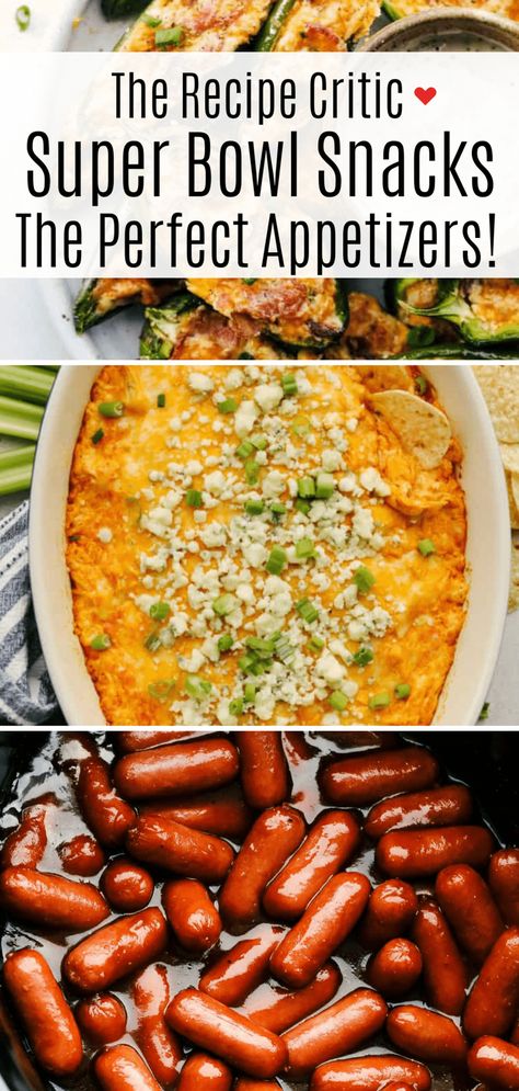 Football Game Recipes, Best Superbowl Snacks, Supper Bowl, Super Bowl Snack Recipes, Super Bowl Party Snacks, Food Details, Super Healthy Snacks, Easy Super Bowl, Super Bowl Snacks