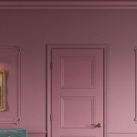 Masonite Doors on Instagram: "One of 2024’s hottest hues: berry! 🍇 Would you paint an interior door this color?   🚪: Livingston 3 Panel Interior Molded Solid Core Door (link in bio) 🎨: @sherwinwilliams Berry Bush SW 6292" Orchid Paint Color, Mulberry Paint Color, Berry Paint Color, Berry Bedroom, Colored Interior Doors, Masonite Doors, Interesting Decor, Orchids Painting, Pink Paint Colors