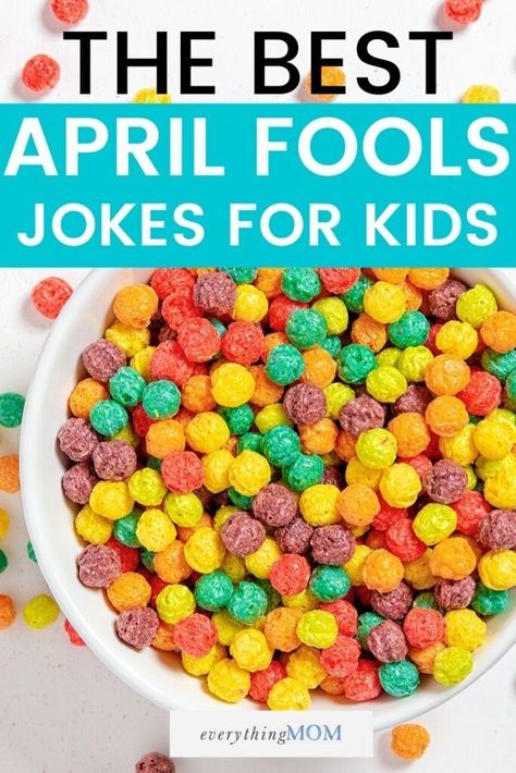 Looking for the best April Fools Jokes for Kids? Well, we have a great list for everyone to get a good laugh! April Fools Day Breakfast, Preschool April Fools Jokes, April Fools Jokes For Kids, April Fools For Kids, April Fools Pranks For Kids, Funny April Fools Jokes, April Fools Tricks, April Fools Food, Funny April Fools Pranks