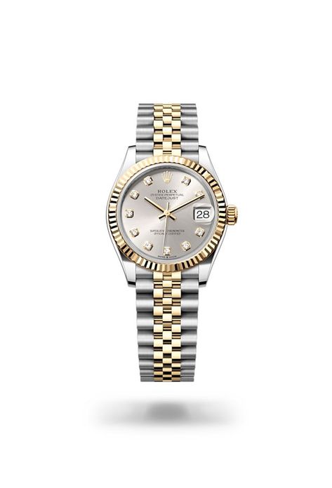 Rolex Lady-Datejust watch: Oystersteel and yellow gold - m279173-0007 Women’s Rolex Datejust, Rolex Ladies Datejust, Womens Rolex Watches Datejust, Womens Rolex Aesthetic, Lady Rolex Watch, Luxury Watch For Women, Rolex Womans Watch, Watch Rolex Women, Woman Rolex Watch