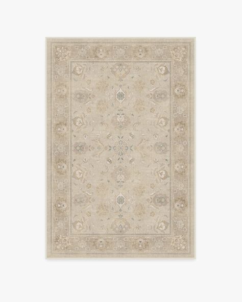 Odette Ivory Pearl Rug | Ruggable Ruggable Rug, Gold Water, Chenille Rug, Area Rug Runners, Ivory Pearl, Rug Stain, Classic Rugs, Washable Rug, Hyde Park