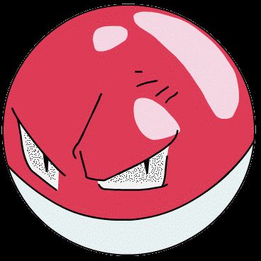 #100 Voltorb Pokemon 100, Wild Pokemon, Type Pokemon, Pokemon Games, Pokemon Characters, Pocket Monsters, Pokemon Art, Art Google, Pokemon Go