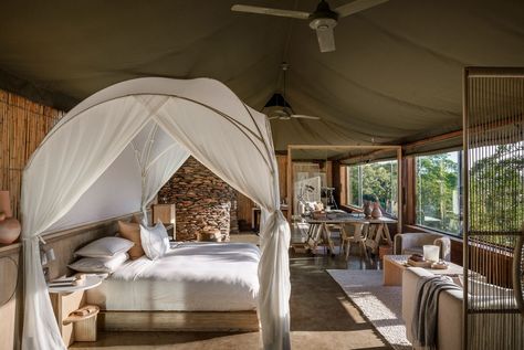 Faru Faru Luxury Lodge & Safari | Rates, Check-In Times & Information African Safari Lodge, Luxury African Safari, Cook Island, Serengeti National Park, River Lodge, Luxury Tents, Luxury Lodge, Safari Lodge, Hotel Bed