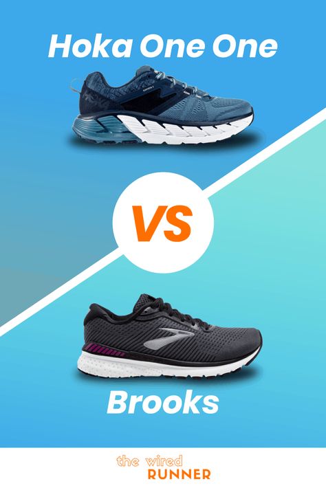 Hoka vs Brooks – Which Brand is Right for You? Running Group, Minimal Shoes, Cloud Shoes, Running Style, Brooks Running Shoes, Neutral Shoes, Mens Running, Brooks Shoes, Best Running Shoes