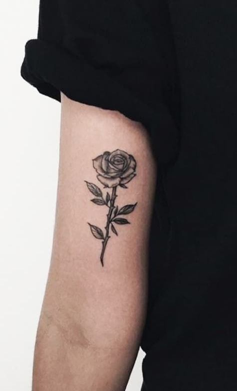 65 Best Arm Tattoos For Men Best Arm Tattoos, Upper Arm Tattoos For Guys, Arm Tattoos For Men, Rose Tattoo On Arm, Rose Tattoos For Men, Cool Arm Tattoos, Cool Forearm Tattoos, Small Pretty Tattoos, Neck Tattoo For Guys