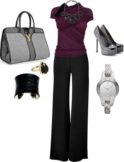 "Business Attire" by makalii on Polyvore Summer Work Outfits, Looks Black, Stylish Work Outfits, Professional Attire, Work Style, Looks Chic, Work Outfits Women, Work Wardrobe, Stitch Fix Style