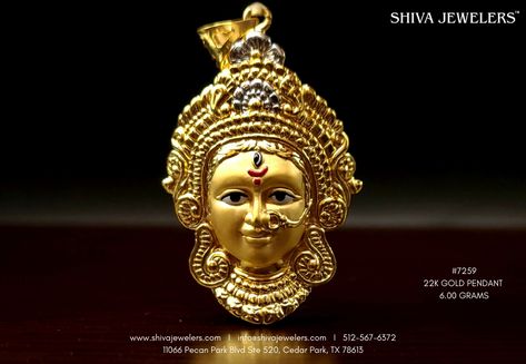 22K Gold Durga Pendant with Enamel #YellowGold #shivajewelers #jewelry #jewellery #22kgold #pendant #durga #durgapendant #enamel #enamel #statementring #jewelryaddict #austin #austintx #austinjewelry#dubaigold #22k #indiangold #indianjewellery #indianjewelry #austin #jewelrydesigner #jewelrygram #jewelrytrends #texas #dallas #Houston #Phoenix #jewelrylover #jewelryoftheday Texas Dallas, Bullion Coins, Diamond Education, Custom Bridal, South Asian, Custom Jewelry Design, Indian Jewellery, 22k Gold, Jewelry Lover