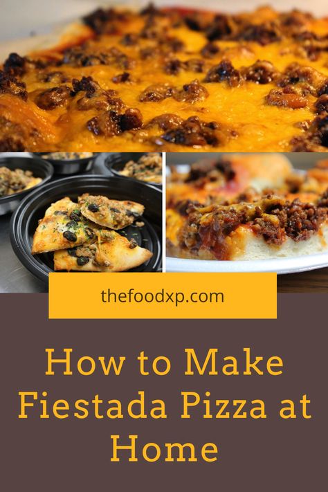 School Taco Pizza, Fiestada Pizza School Lunch, School Mexican Pizza Recipe, Fiesta Pizza Recipe, Fiestada Pizza, School Cafeteria Pizza Recipe, Cafeteria Pizza, Godfathers Pizza, Mexican Pizza Recipe