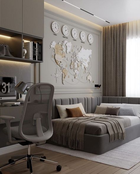 Danish Bedroom, Teenager Bedroom Boy, Luxury Mansions Interior, Teen Boy Bedroom, Mansion Interior, Mansions Luxury, Teenage Bedroom, Boy Bedroom, Boys Bedrooms