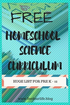 Free Science Curriculum, Homeschool Science Curriculum, Free Homeschool Curriculum, Homeschool Education, Homeschool Learning, Homeschool Kindergarten, Homeschool Life, Science Curriculum, Homeschool Help