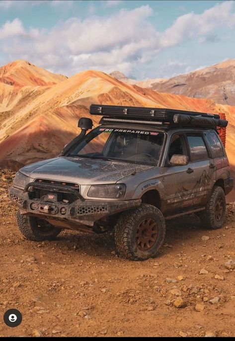 Overland Subaru, Subaru Offroad, Subaru 4x4, Subaru Forester Mods, Lifted Subaru, Subaru Forester Xt, Adventure Car, Subaru Cars, Truck Camping