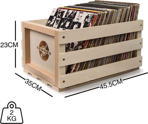 Record Player Storage, Lp Record Storage, Record Crate, Vinyl Records Music, Crate Bookshelf, Lp Storage, Storage Crate, Vinyl Record Storage, Vinyl Storage