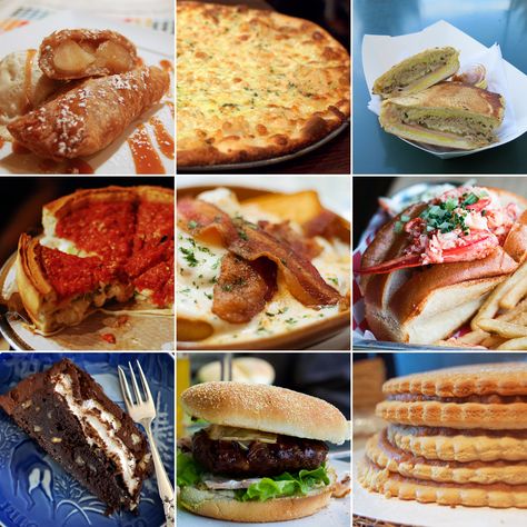 50 famous regional foods from every US state. What do you think is the most iconic food from your home state? Whole 30 Dessert, American Foods, Recipe Icon, State Foods, Regional Food, Popsugar Food, Easy Chicken Dinner Recipes, American Food, African Food