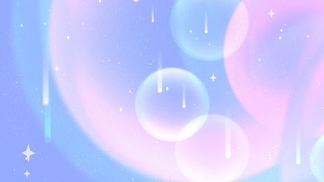 Pastel Star Aesthetic, Soft Space Aesthetic, Pastel Space Aesthetic, Shooting Star Aesthetic, Pastel Banner, Pastel Space, Pastel Stars, Stars Background, Christmas Graphic Design