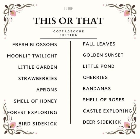 Cottagecore Prompts, Cottagecore Writing Prompts, Cottagecore Things To Do, Cottagecore Things, Grandmacore Aesthetic, Tea Party Activities, Cottagecore Lifestyle, Cottagecore Ideas, Goblincore Aesthetic