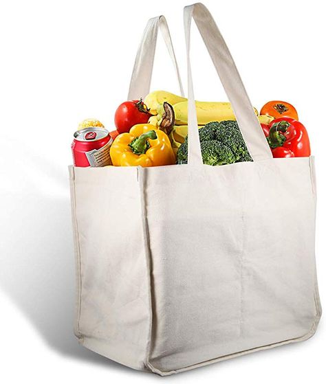 Reusable Produce Bags, Grocery Tote Bag, Grocery Shopping Bags, Bottle Sleeves, Grocery Tote, Produce Bags, Wine Tote, Shopping Deals, Personalised Canvas