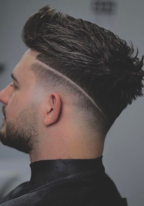 Guys Haircuts, Hard Part Haircut, Mid Fade Haircut, Gents Hair Style, Classic Haircut, Cool Mens Haircuts, Men's Haircuts, Men Haircut Styles, Hair Guide