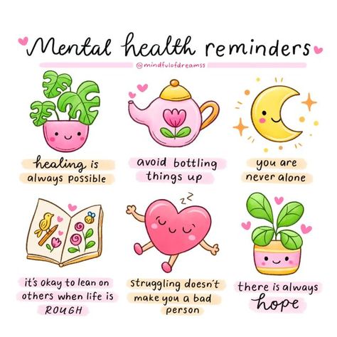 Quotes When You Are Happy, Take Care Of Your Mental Health, Reminders For Mental Health, Self Care Reminders, Cute Mental Health, Health Reminders, Important Reminders, Back To Yourself, Find Your Way Back