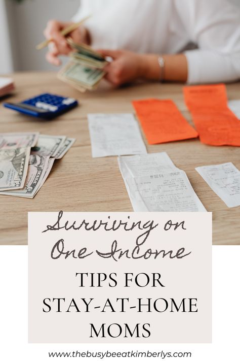 Transitioning to a single-income household can be a stressful time for stay-at-home moms. 
 With careful planning and smart financial strategies, it is possible to not only survive but to thrive on one income while still enjoying a fulfilling family life. Here are some practical tips to help stay-at-home moms navigate the challenges of living on a single income: Transition To Stay At Home Mom, How To Live On One Income, Single Income Budget, Single Income Family, Budgeting Strategies, Live On One Income, One Income Family, Cut Expenses, Stay At Home Moms