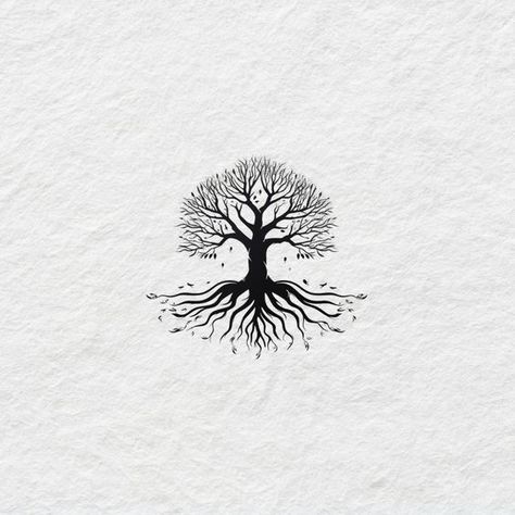 Tattoo Ideas For Men Mens Tattoos Patchwork Ideas, Growth Tattoos Men, Root Tree Tattoo, Tree Of Wisdom Tattoo, Symbols For Balance Tattoo, Tree Roots Tattoo Men, Tree With Deep Roots Tattoo, Tree Back Tattoo For Men, Wisdom Tattoo Men