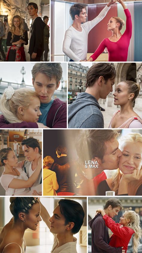 Find me in Paris - Lena Grisky x Max Alvarez Wallpaper Alvarez Wallpaper, Dancer Boyfriend, Find Me In Paris, Paris Wallpaper, Kissing Booth, Dance Steps, Tv Couples, Famous Cartoons, Netflix Streaming