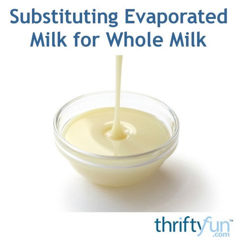 When you find yourself out of milk for cooking, perhaps you have a can of evaporated milk on the shelf that can be substituted. This is a guide about substituting evaporated milk for whole milk. Milk Substitute For Cooking, Evaporated Milk Substitute, Food Questions, Evaporated Milk Recipes, Baking Substitutions, Milk Replacement, Milk Substitute, Milk Gravy, Alfredo Sauce Recipe Homemade