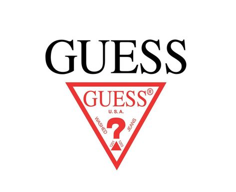 Guess The Logo, Fashion Vector, Brand Symbols, Guess Logo, Symbol Design, Design Clothes, Youtube Banners, Logo Banners, Marketing Design