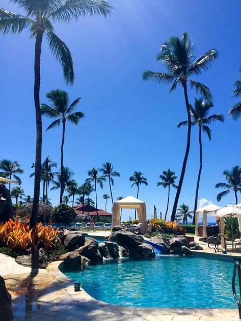 4 Seasons Maui, Four Seasons Maui, Hawaii Hotel, Fountain Pool, Hawaii Hotels, Four Seasons Resort, Couples Love, How To Book, Water Slide