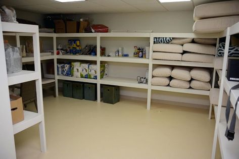 basement storage - Google Search Storage Room Shelves, Basement Shelves, Unfinished Basement Storage, Basement Storage Shelves, Basement Storage Ideas, Basement Shelving, Storage Room Organization, Diy Basement, Basement Storage