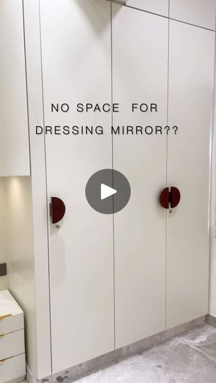 243K views · 10K reactions | Unveil the perfect space-saving innovation for your home!
Our reel features a hidden dressing mirror, ingeniously designed for those tight spots where a traditional mirror just won’t work. Blending seamlessly into your wardrobe, this smart design isn’t just functional—it’s a touch of modern sophistication.
See how we turn limited space into a sleek and practical solution.
.
.
.
.
.
#CompactDesign #HiddenElegance #interiordesign #imagisionstudio #dressingmirror #spacesavingfurniture #luxuryinteriordesign #bedroominterior #interiordesigninspo #interiordesigning #luxuryhome #spacesavingideas #spacemanagement #wardrobedesign #wardrobeinspo | Sakshi & Bhavika | NEW DELHI Dressing Room Mirror Design, Pullout Mirror Wardrobe, Dressing Wardrobe With Mirror, Wardrobe Ideas For Small Spaces, Dressing Room With Window, Walk In Closet With Mirror, Hidden Dressing Mirror, Hidden Mirror In Wardrobe, Dressing Area Design