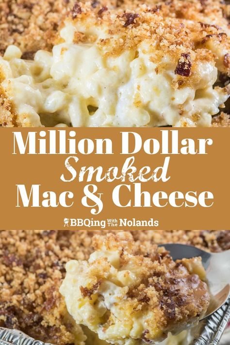 Mac And Cheese Recipe Smoked, Smoker Grill Recipes, Traeger Cooking, Pellet Smoker Recipes, Smoked Mac And Cheese, Traeger Grill Recipes, Smoked Food, Pellet Grill Recipes, Traeger Recipes