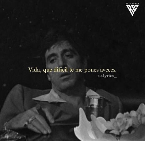 Montana Quotes, Narcos Quotes, Spanglish Quotes, Cute Spanish Quotes, Instagram Bio Quotes, Tony Montana, Quotes About Everything, Life Routines, Positive Phrases