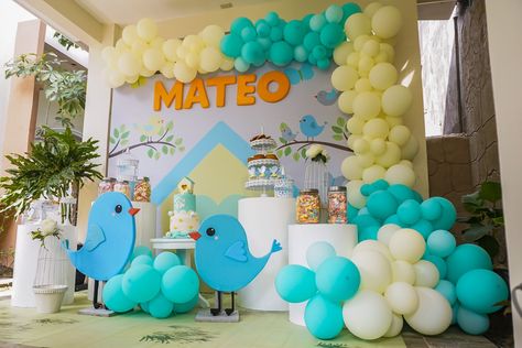 Birthday Celebration Decorations Bird Themed Birthday Party Decoration, Birds Birthday Theme, Birds Theme Birthday Party, Birthday Bird Theme, Kids Birthday Themes Boys, Bird Themed Birthday Party, Bird Theme Parties, Birdie Birthday, Birthday Celebration Decorations