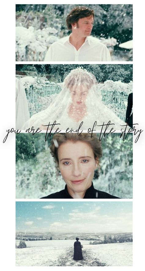 Nanny McPhee: How's the reading coming along? Evangeline: Oh... all right. I still haven't gotten to the end of the story, though. Nanny McPhee: There's no need. You are the end of the story. Nanny Mcphee Evangeline, Evangeline Nanny Mcphee, Nanny Mcphee Wedding, Nanny Mcphee Aesthetic, Nanny Mcphee Quotes, Nanny Mcphee, What Makes Me Me, Fairytale Aesthetic, Reference Ideas