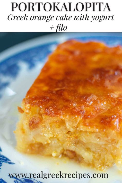 Portokalopita Recipe, Orange Pie, Greek Cake, Greek Pastries, Greek Sweets, Orange Cake Recipe, Drink Inspiration, Greek Desserts, Greek Restaurants