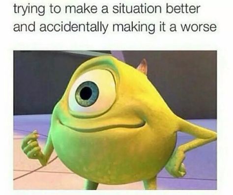 Mike Wazowski Music Nerd, Funny Spanish Memes, Funny Af, Relatable Posts, Clean Humor, Rimmel, Teenager Posts, Best Memes, Funny Things