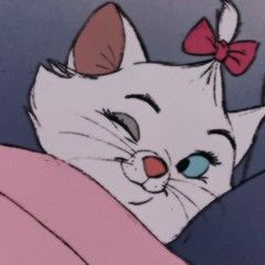 Marie The Aristocats, The Aristocats, Marie Aristocats, Tumblr Posts, White Cat, Modern Design, Tumblr, Disney, Pink