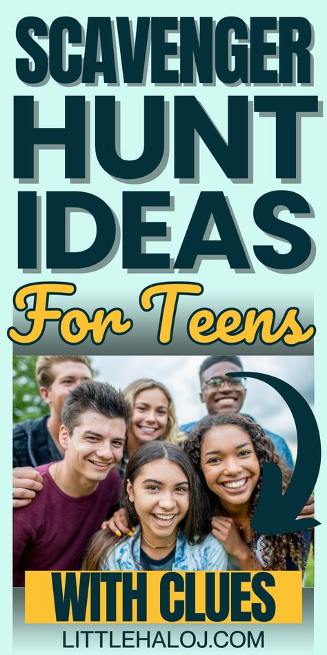 Make your next gathering unforgettable with these scavenger hunt ideas for teens! From outdoor adventures to indoor challenges, these hunts are sure to keep everyone entertained. Whether it's a birthday celebration or just a regular day out, gather your crew, form teams, and let the games begin! Clue Ideas For Scavenger Hunt, Video Scavenger Hunt Ideas, Teenage Scavenger Hunt Ideas, Inside Scavenger Hunt For Kids, Party Scavenger Hunt, High School Scavenger Hunt, Teenage Scavenger Hunt, 16th Birthday Scavenger Hunt, Outdoor Scavenger Hunt For Teens