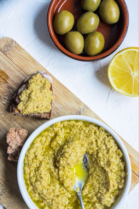 If you are looking for a green tapenade recipe, I suggest a traditional Green Tapenade with Anchovies and Capers recipe. It’s super simple and quick to prepare! The tapenade is a flagship recipe of French cuisine and more particularly of Provence... (read more) Olive Tapenade Recipe, Tapenade Olive, Tapenade Recipe, Capers Recipe, Lemon Soup, Sweet Dips, Olive Tapenade, Tapenade, Cheese Platters