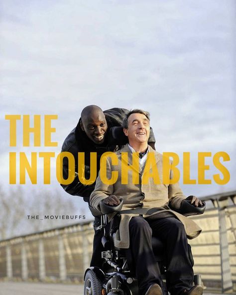 The MovieBuffs on Instagram: “Based on a true story, "The Intouchables" depicts an unlikely, albeit sweet, friendship between an ex-convict (Driss) and a quadriplegic,…” The Intouchables Poster, The Intouchables, Based On A True Story, Septième Art, True Story, True Stories, Movies And Tv Shows, Movie Tv, Tv Shows