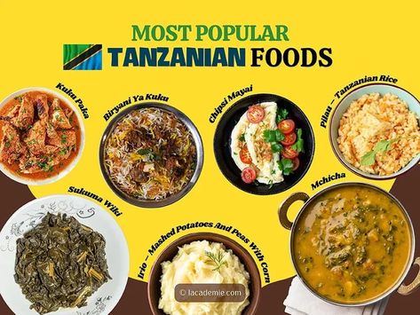 Tanzanian Food: 24 Flavorful and Traditional Foods to Explore Tanzanian Food, Tanzania Food, African Food, East Africa, Biryani, Food Guide, Traditional Food, Tanzania, Peas