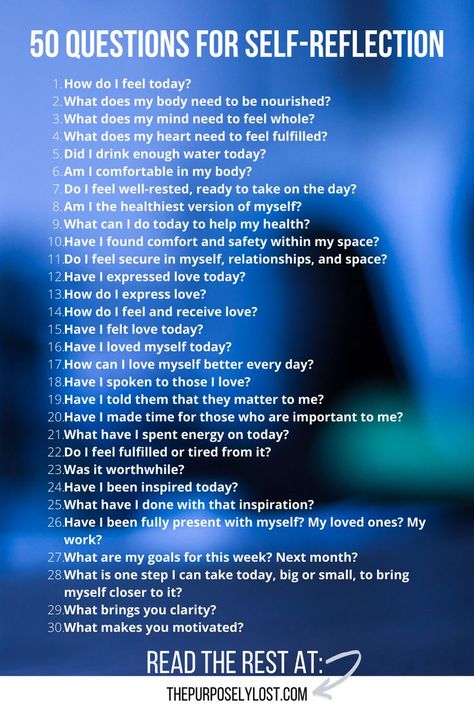 Transform your mindset with self-reflection. It's so important for your overall health and happiness. Use these 50 questions whenever you need to check-in! Motivation Questions, Therapy Questions, 50 Questions, Journal Questions, Losing 40 Pounds, Cold Medicine, Reflection Questions, Writing Therapy, Couples Therapy