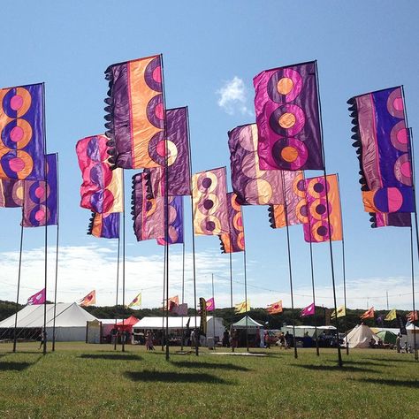 Welcome to Liz Cooke Flags Flags Design Ideas, Festival Flags, Festival Art Installation, Community Festival, Diy Festival Ideas, Flag Decorating Ideas, Festival Decor, Music Festival Decor, Wedding Fest